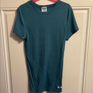 PINK Victoria's Secret Teal Tee